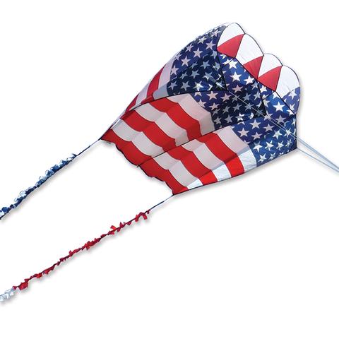 Killip 20 Foil Kite - Patriotic with 50 Ft. Fuzzy Tail