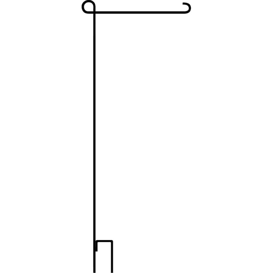 41 in. Garden Flag Pole