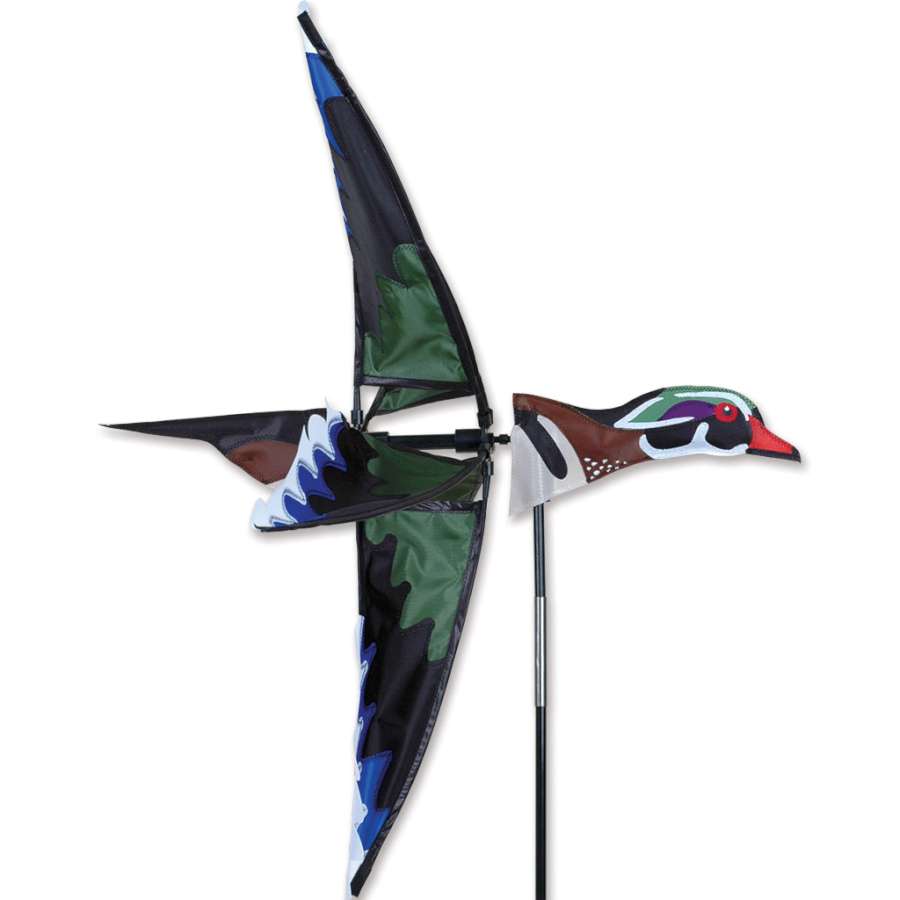 Lawn Spinner - Flying Wood Duck Spinner