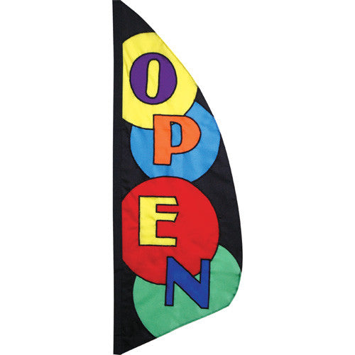 Open 8.5' Feather Banner