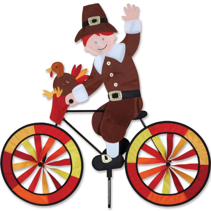 Biker Lawn Spinner - Pilgrim