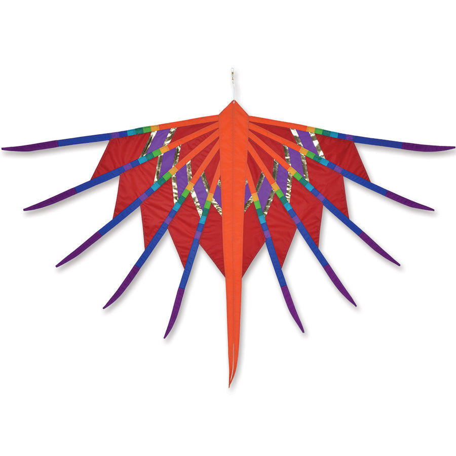 David Ti - Phoenix Hanging Banner - Red
