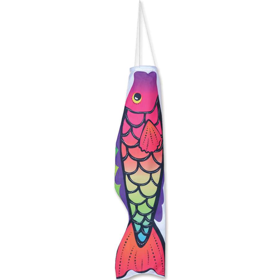 Warm Tropical Koi Windsock