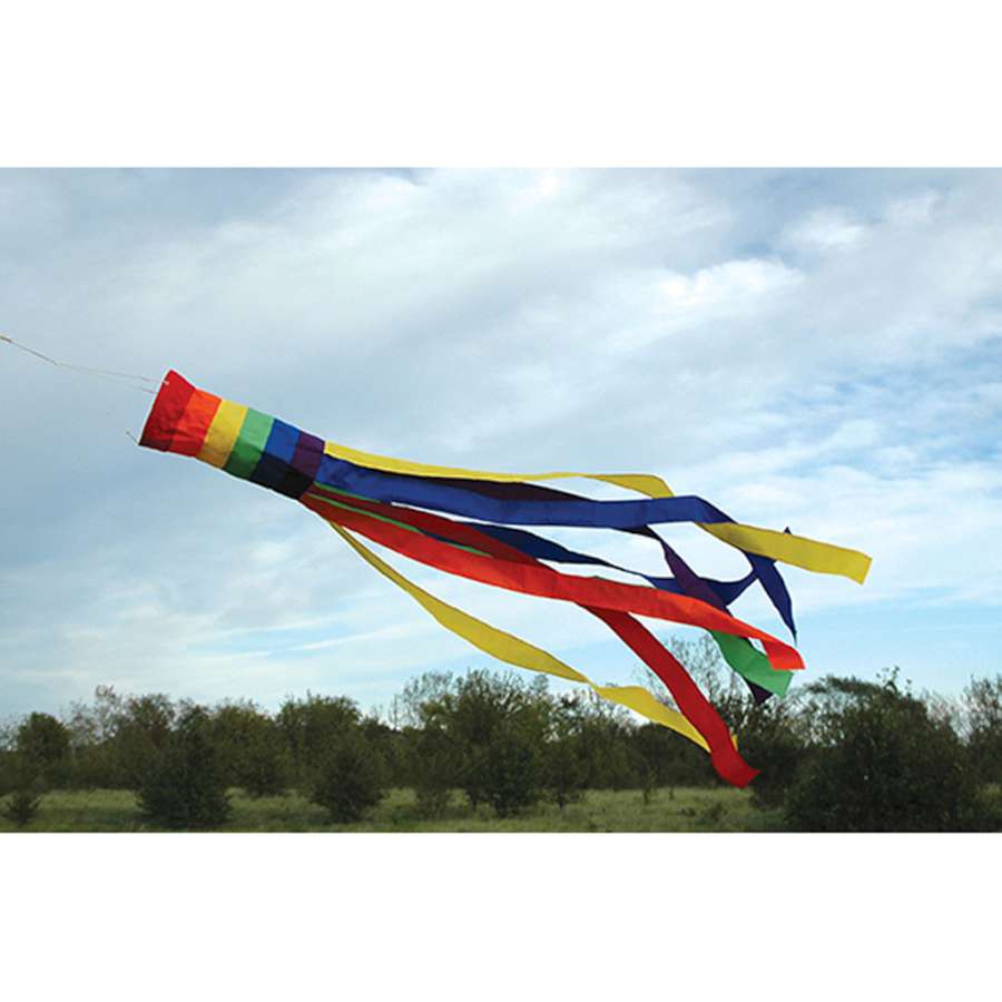 60 in. Rainbow Column Windsock
