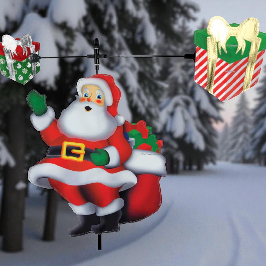 Carousel Spinner - Santa