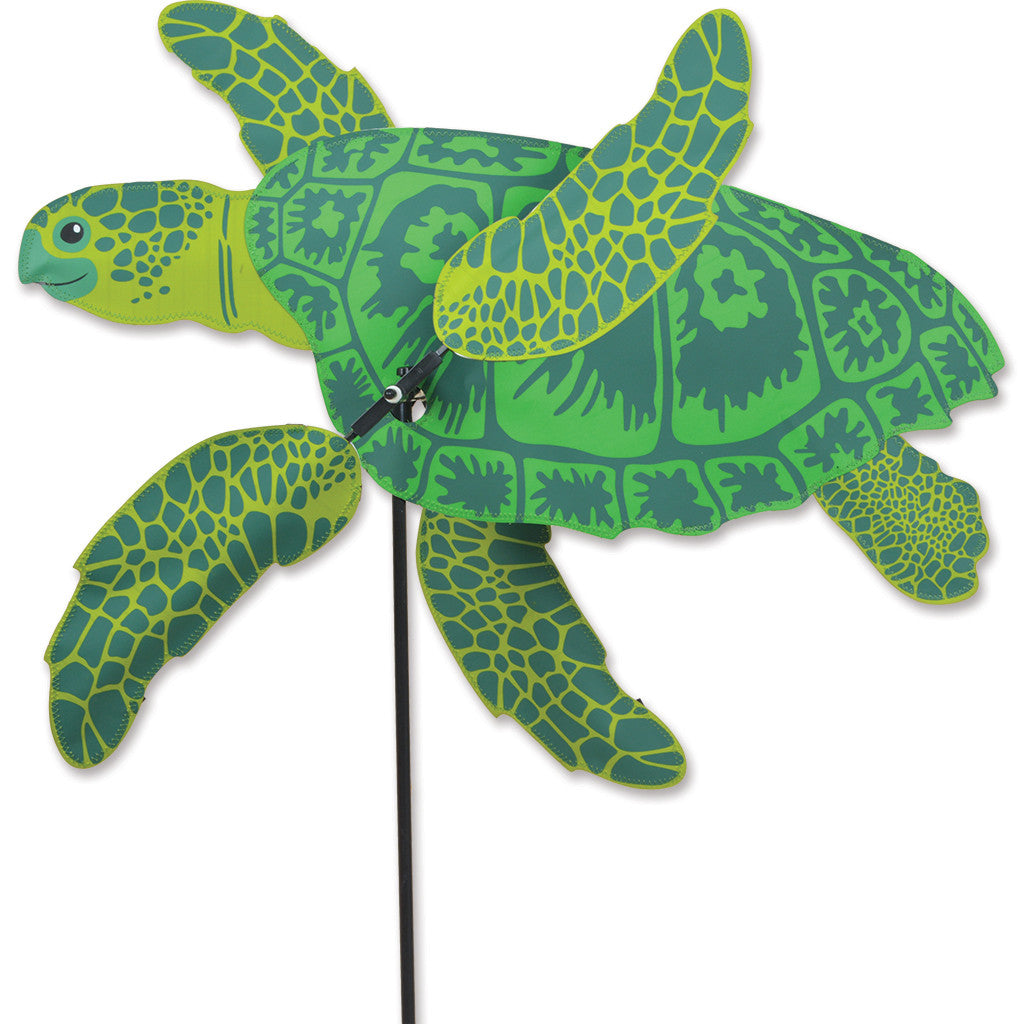 Lawn Spinner - 27" Sea Turtle Whirligig