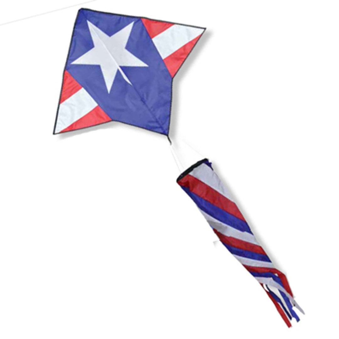 Gyro Delta with Spinsock (Patriotic)