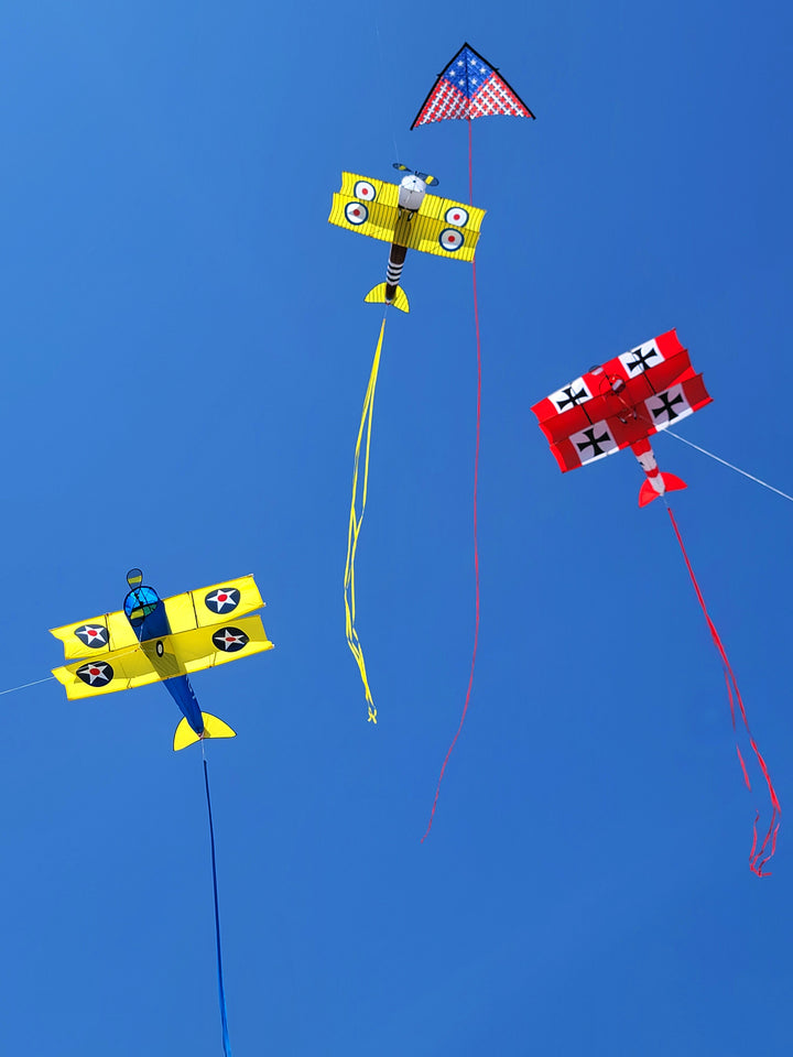 Giant Red Baron Tri-Plane Kite