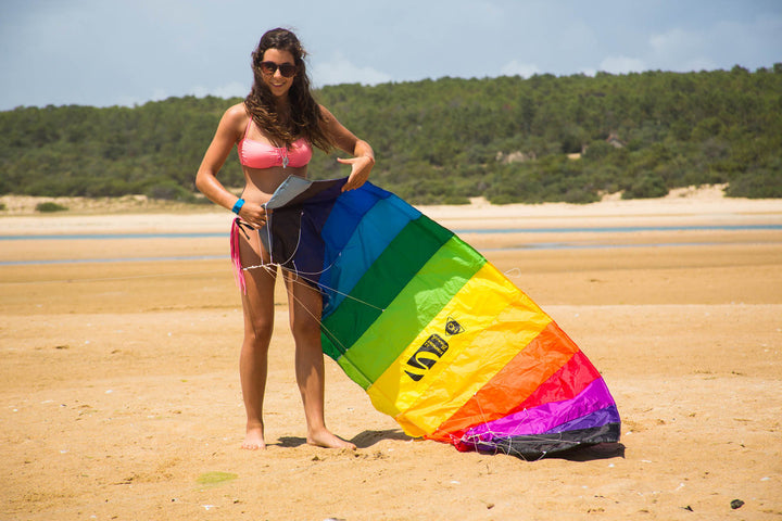 Symphony Beach III 2.2 Rainbow Foil Kite