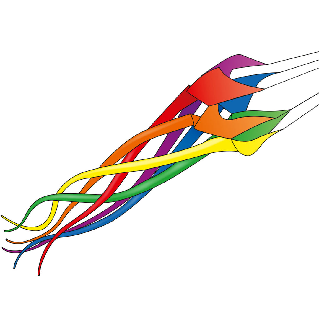 Soft Swirl Rainbow 20 Ft. / 6 m