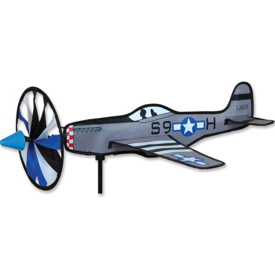 20" Lawn Spinner - P - 51 Mustang - Picture Pretty Kites20" Lawn Spinner - P - 51 MustangGarden Art, windsocks, and wind spinners;Garden Art, windsocks, and wind spinners/Outdoor Decor;Brands/Premier KitesPR26332Picture Pretty KitesPR263324868681720" Lawn Spinner - P - 51 Mustang