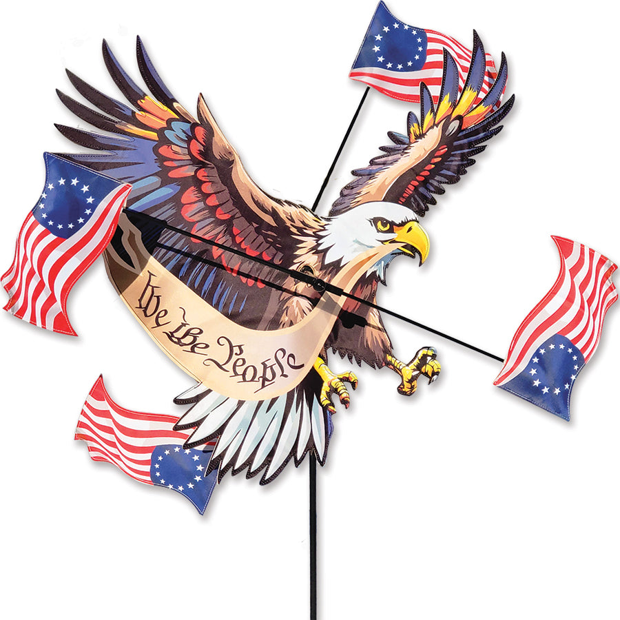 28 in. WhirliGig Spinner - We the People Patriotic Eagle