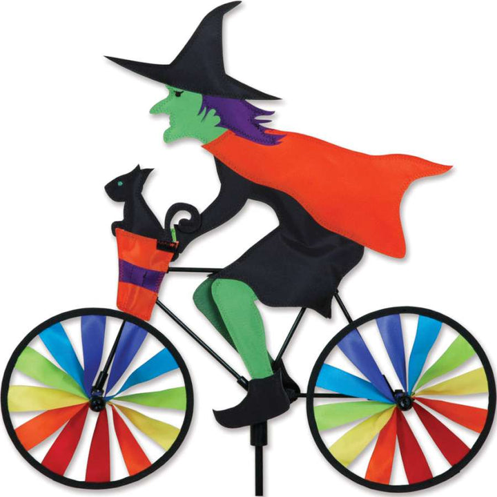 20" Lawn Spinner - Witch on a Bike