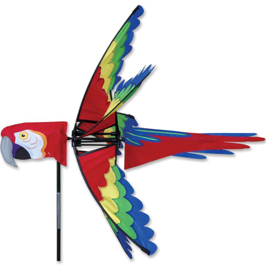 27 in. Scarlet Macaw Spinner - Picture Pretty Kites27 in. Scarlet Macaw SpinnerGarden Art, windsocks, and wind spinners;Garden Art, windsocks, and wind spinners/Outdoor Decor;Brands/PremierPR25005Picture Pretty KitesPR2500563010425005827 in. Scarlet Macaw Spinner