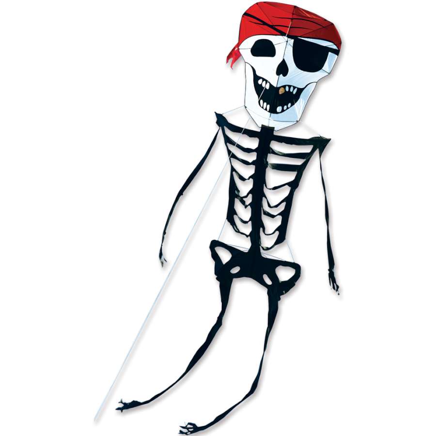 31 ft. Pirate Skeleton Kite - Picture Pretty Kites31 ft. Pirate Skeleton KiteSingle Line Kites;Single Line Kites/Specialty Kites;Brands/Premier KitesPR45825Picture Pretty KitesPR458250924208131 ft. Pirate Skeleton Kite