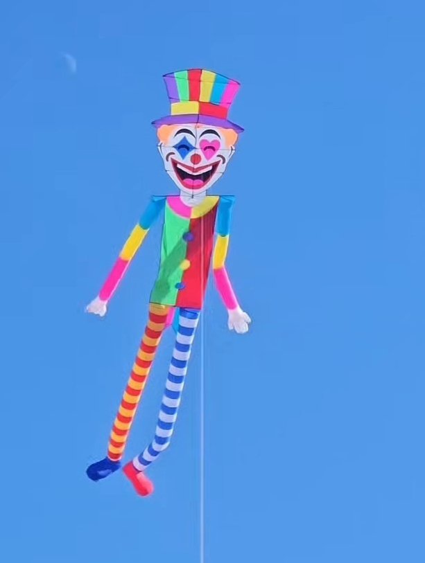 32' unique character kites - Picture Pretty Kites32' unique character kitesSingle Line Kites/Animal Kites;Single Line Kites/Specialty Kites/Inflatable KitesPicture Pretty Kites15972833Clown32' unique character kites