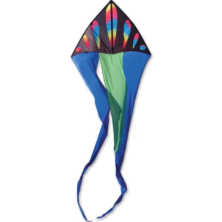 Flo Tail 56" Delta - Wavy Gradient Bullets