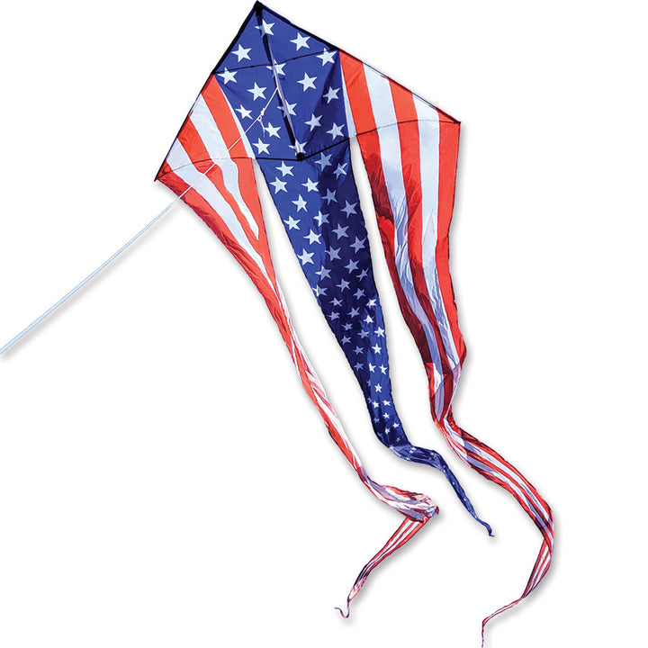 46 in. Flo-Train Delta Kite - Patriotic (Single Kite)