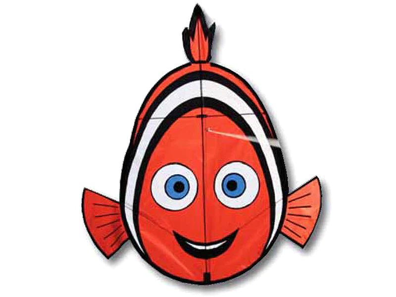 44" Clown Fish Kite - Picture Pretty Kites44" Clown Fish KiteSingle Line Kites;Single Line Kites/Animal Kites;Brands/Skydog KitesSD10072Picture Pretty KitesSD1007281309501072044" Clown Fish Kite