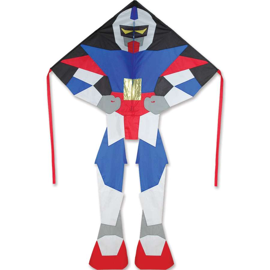 Lg. Easy Flyer Kite - Super Bot