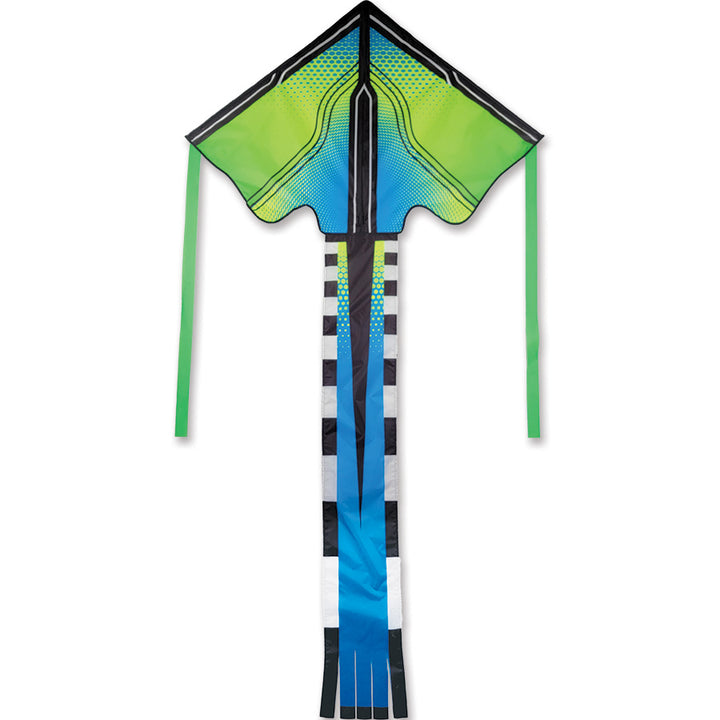 Lg. Easy Flyer Kite - Lime Neontech