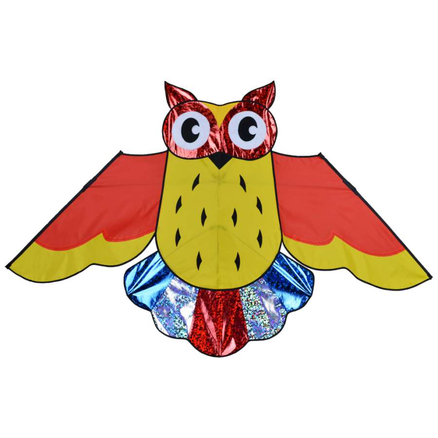 57 in. Holographic Owl Kite - Rainbow - Picture Pretty Kites57 in. Holographic Owl Kite - RainbowSingle Line Kites;Single Line Kites/Animal Kites;Single Line Kites/Animal Kites/Bird Kites;Brands/Premier KitesPR16078Picture Pretty KitesPR1607857 in. Holographic Owl Kite - Rainbow