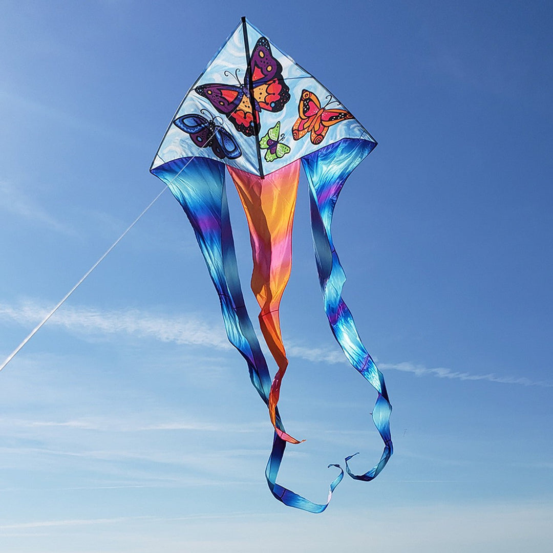 6.5 Ft. Flo Tail Delta - Butterflies - Picture Pretty Kites6.5 Ft. Flo Tail Delta - ButterfliesSingle Line Kites;Single Line Kites/Delta Kites;Brands/Premier KitesPR33089 /B41Picture Pretty KitesPR33089 /B41891225296.5 Ft. Flo Tail Delta - Butterflies