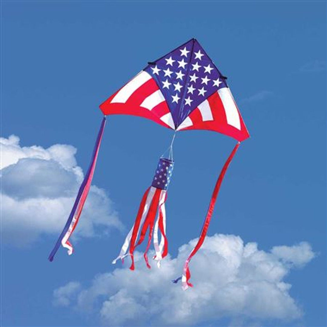 7 - Ft. USA Levitation Delta Kite - Picture Pretty Kites7 - Ft. USA Levitation Delta KiteSingle Line Kites;Single Line Kites/Delta Kites;Brands/Into The WindITW3608Picture Pretty KitesITW3608836175057 - Ft. USA Levitation Delta Kite