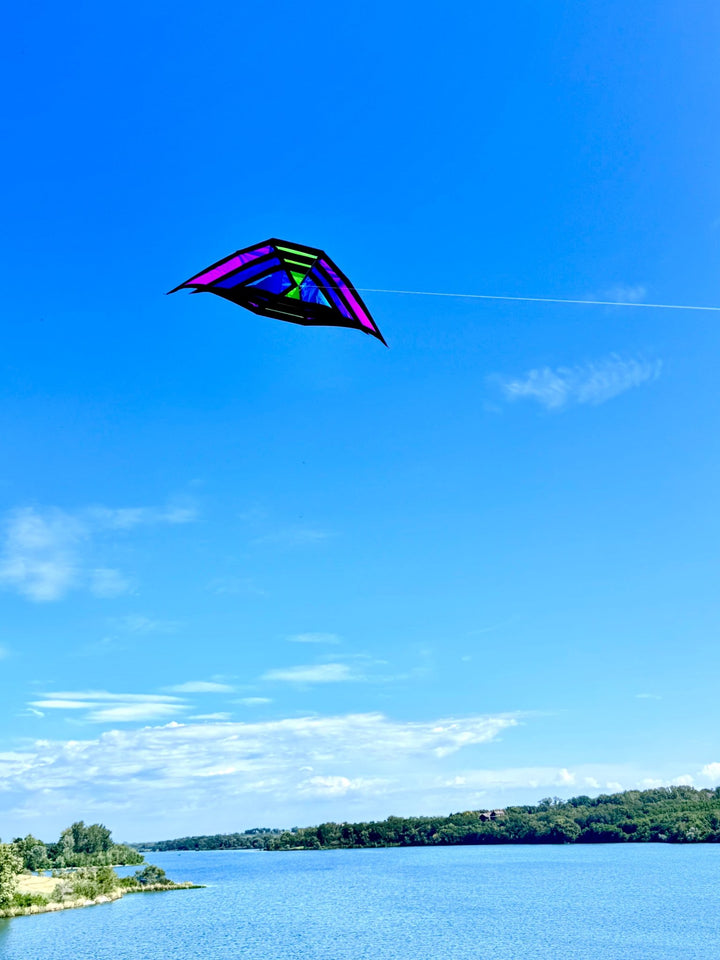 87" Triangulation By Joel Scholz - Picture Pretty Kites87" Triangulation By Joel ScholzSingle Line Kites;Single Line Kites/Specialty Kites;Brands/Skydog KitesSD14308Picture Pretty KitesSD1430881309501408787" Triangulation By Joel Scholz