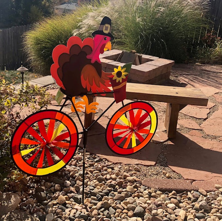 Biker Lawn Spinner - Turkey
