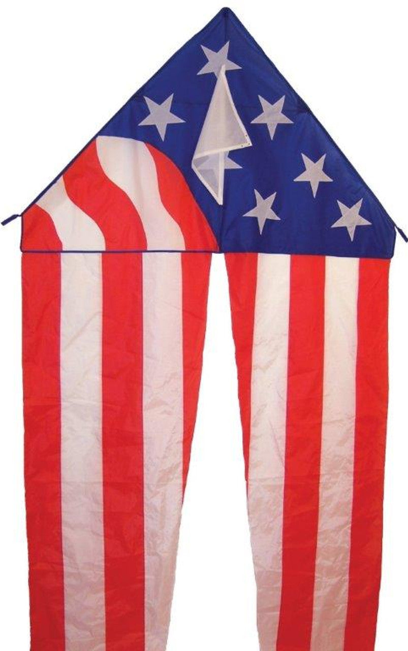 55 Inch Patriotic Delta With Tails