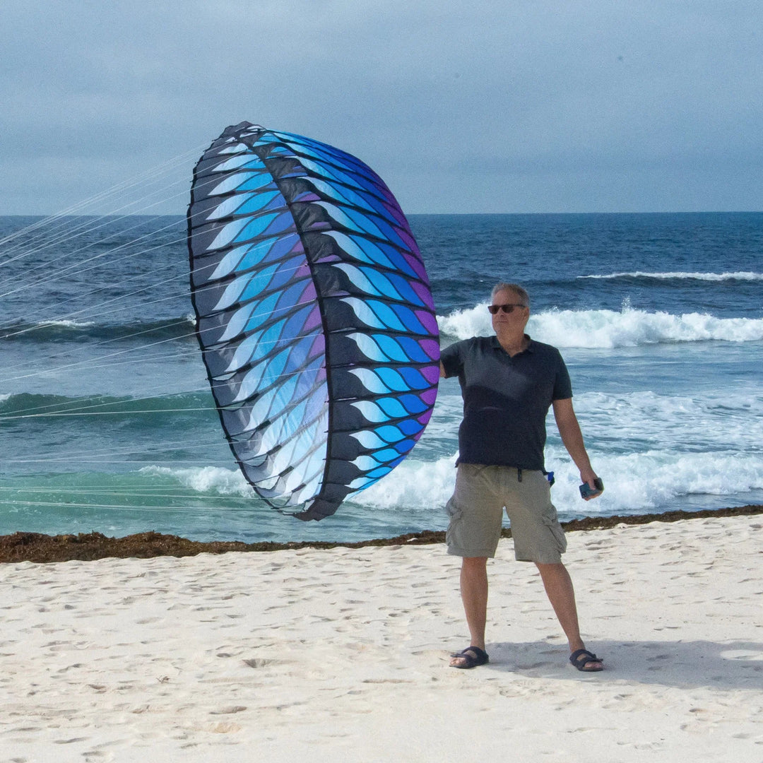 Brasington Spinning Bol - Picture Pretty KitesBrasington Spinning BolKite Accessories;Kite Accessories/Kite Line Art;Brands/Prism KitesPicture Pretty KitesPurple/BlueBrasington Spinning Bol