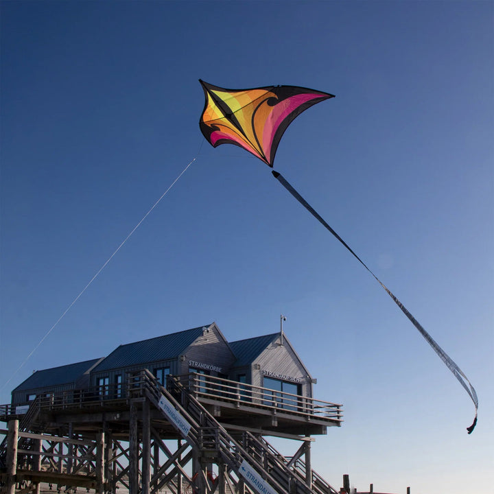 Brasington Swift Delta - Picture Pretty KitesBrasington Swift DeltaSingle Line Kites;Single Line Kites/Parafoil Kites and Sled Kites;Starter Kites;Brands/Prism KitesPicture Pretty KitesYellow/Ruby (orange)Brasington Swift Delta