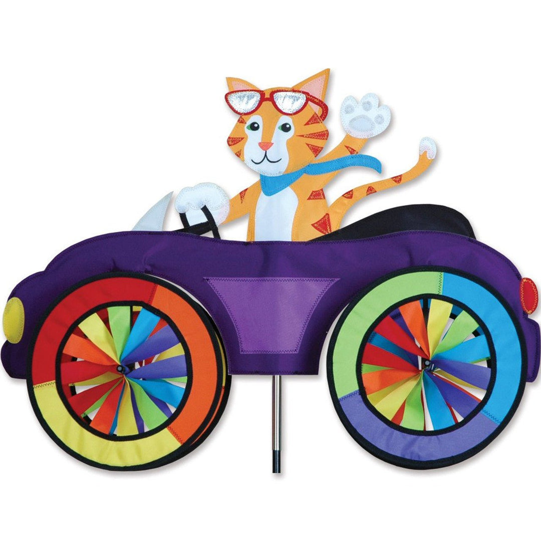 Car Lawn Spinner - Cat - Picture Pretty KitesCar Lawn Spinner - CatGarden Art, windsocks, and wind spinners;Garden Art, windsocks, and wind spinners/Outdoor Decor;Brands/PremierPR26752Picture Pretty KitesPR2675245639393Car Lawn Spinner - Cat
