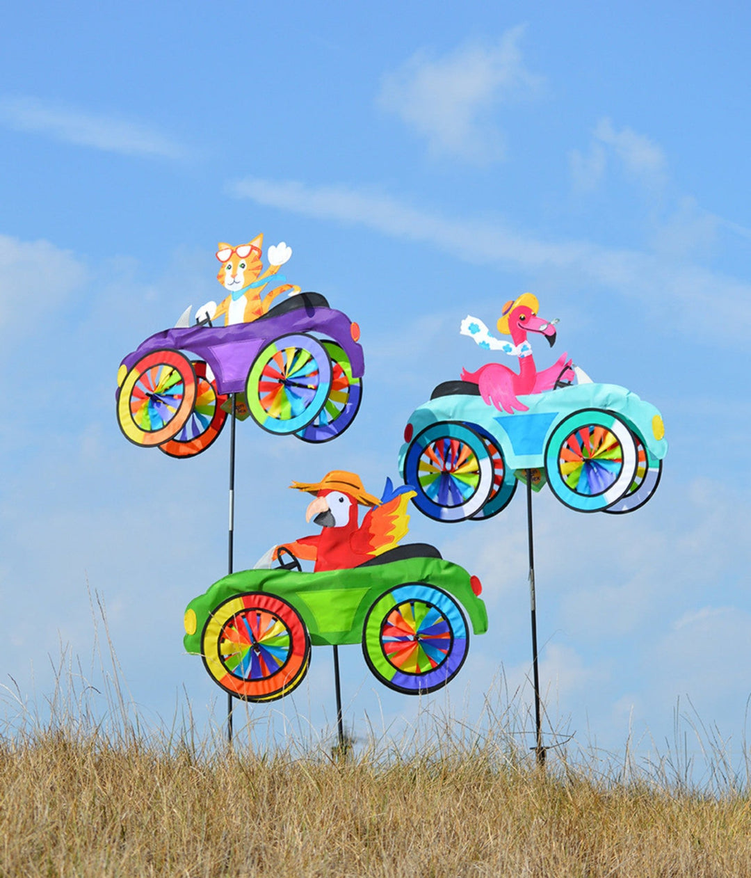 Car Lawn Spinner - Parrot - Picture Pretty KitesCar Lawn Spinner - ParrotGarden Art, windsocks, and wind spinners;Garden Art, windsocks, and wind spinners/Outdoor Decor;Brands/PremierPR26755Picture Pretty KitesPR2675545737697Car Lawn Spinner - Parrot