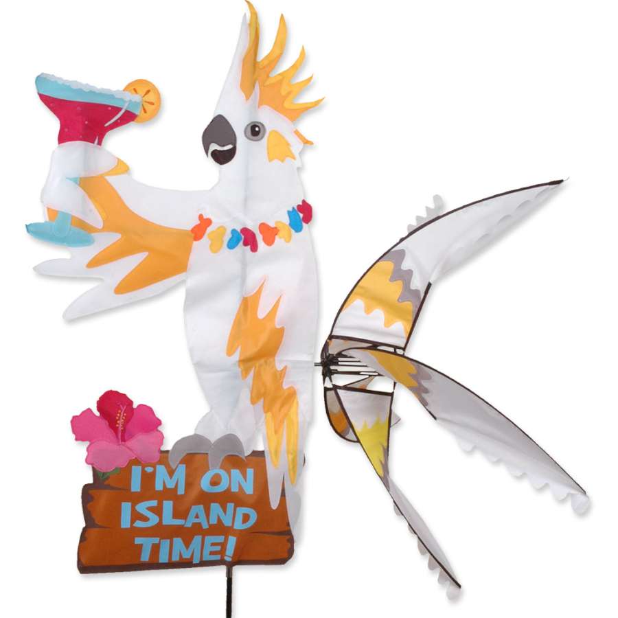Cockatoo Bird Spinner - Picture Pretty KitesCockatoo Bird SpinnerGarden Art, windsocks, and wind spinners;Brands/Premier;Featured Products;Featured Products/Featured ProductsPR25134Picture Pretty KitesPR25134630104251345Cockatoo Bird Spinner