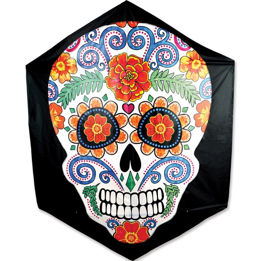 Day of the Dead Rokkaku Kite - Picture Pretty KitesDay of the Dead Rokkaku KiteSingle Line Kites;Single Line Kites/Rokkaku Kites;Brands/Premier KitesPR45534Picture Pretty KitesPR4553407996897Day of the Dead Rokkaku Kite