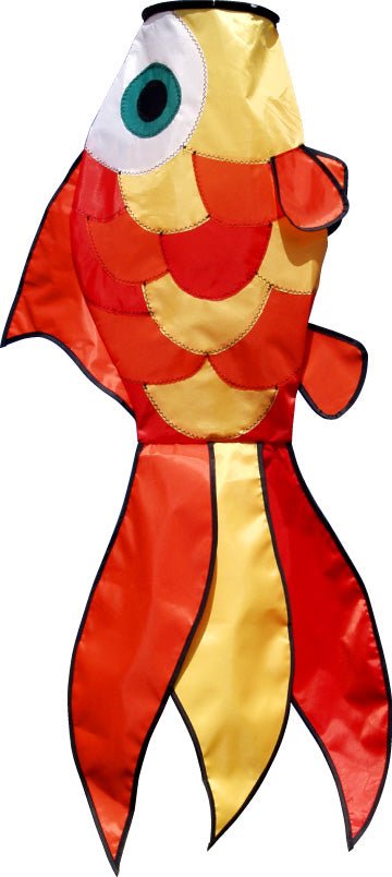 Goldfish Windsock - Picture Pretty KitesGoldfish WindsockGarden Art, windsocks, and wind spinners;Garden Art, windsocks, and wind spinners/Windsocks;Brands/New Tech KitesNT57043 /T16Picture Pretty KitesNT57043 /T1653602017Goldfish Windsock