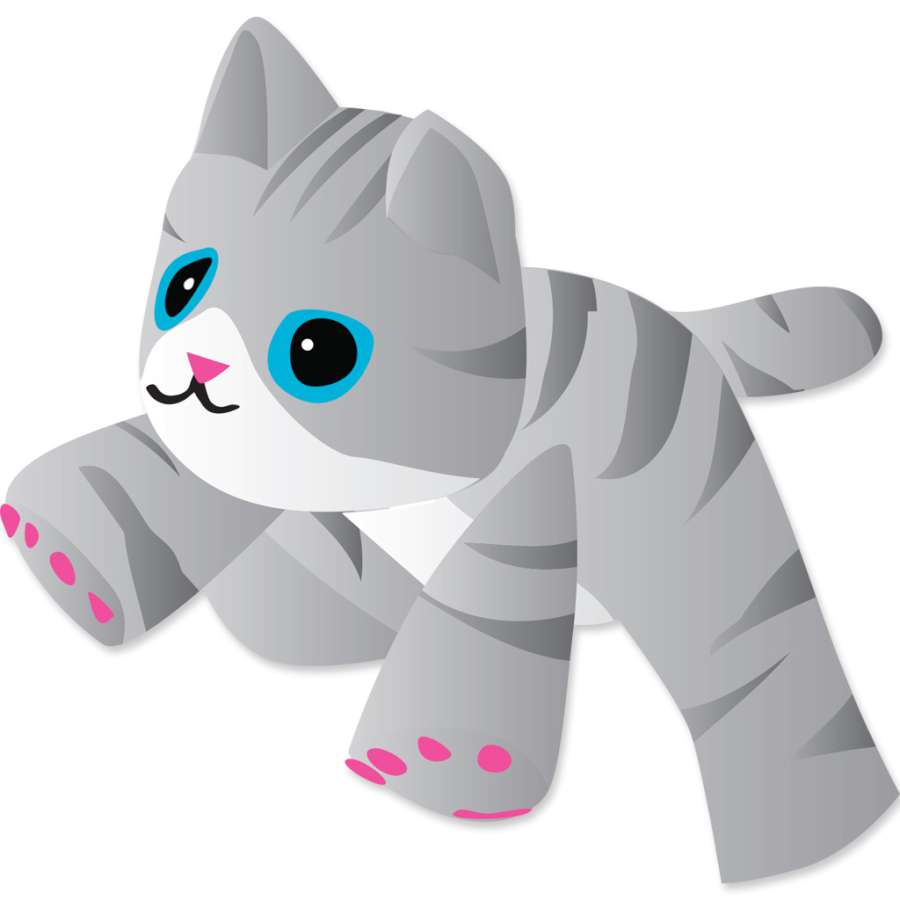 Gray Tabby Kitten - 4 Ft. - Picture Pretty KitesGray Tabby Kitten - 4 Ft.Kite Accessories;Kite Accessories/Kite Line Art;Single Line Kites;Single Line Kites/Specialty Kites;Single Line Kites/Specialty Kites/Inflatable Kites ;Brands/Premier KitesPR45683Picture Pretty KitesPR4568359172577Gray Tabby Kitten - 4 Ft.