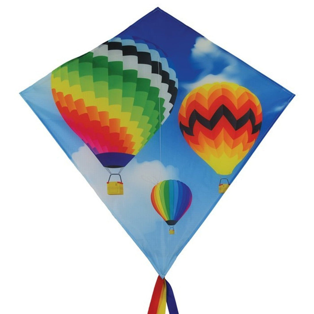 HOT AIR BALLOON 30" DIAMOND KITE - Picture Pretty KitesHOT AIR BALLOON 30" DIAMOND KITESingle Line Kites;Single Line Kites/Diamond Kites;Brands/In The BreezeITB3260Picture Pretty KitesITB3260762379032609HOT AIR BALLOON 30" DIAMOND KITE