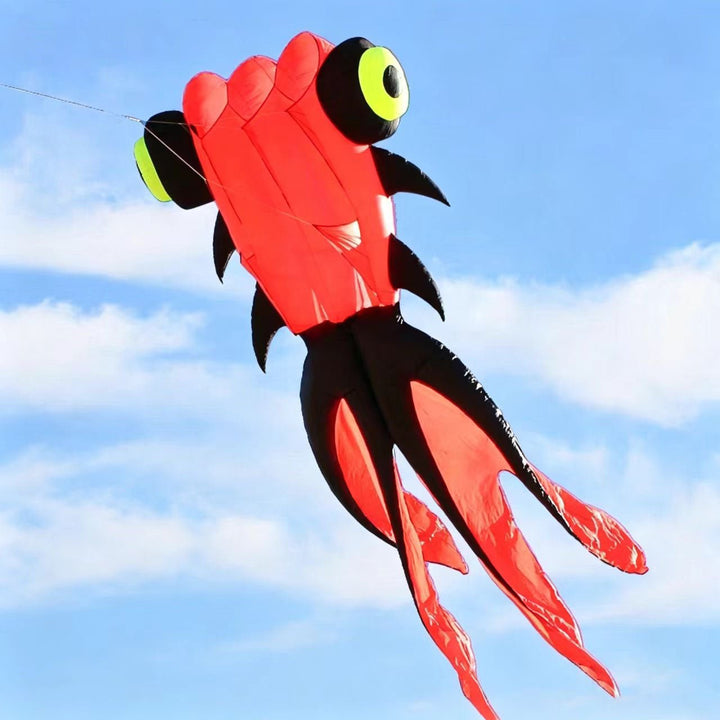 Inflatable Goldfish Kite - Picture Pretty KitesInflatable Goldfish KiteSingle Line Kites;Single Line Kites/Specialty Kites/Inflatable KitesPicture Pretty KitesOrangeInflatable Goldfish Kite