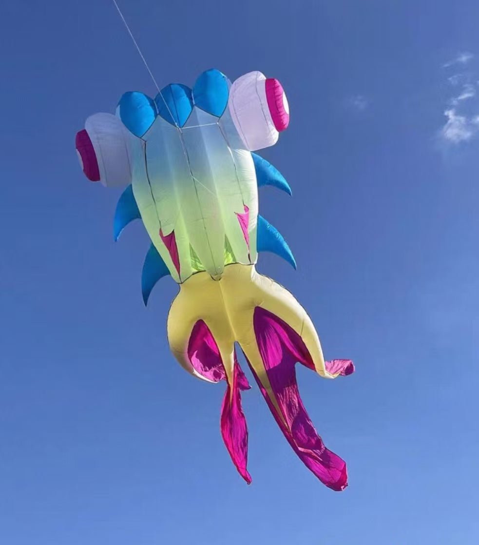 Inflatable Goldfish Kite - Picture Pretty KitesInflatable Goldfish KiteSingle Line Kites;Single Line Kites/Specialty Kites/Inflatable KitesPicture Pretty KitesMulticolorInflatable Goldfish Kite