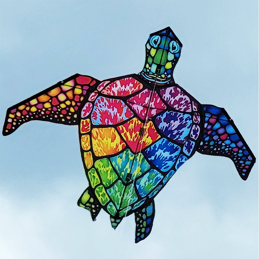 Large Sea Turtle Kite - Rainbow - Picture Pretty KitesLarge Sea Turtle Kite - RainbowSingle Line Kites;Single Line Kites/Animal Kites;Single Line Kites/Animal Kites/Sea Life Kites;Brands/Premier KitesPR13019Picture Pretty KitesPR1301981651425Large Sea Turtle Kite - Rainbow