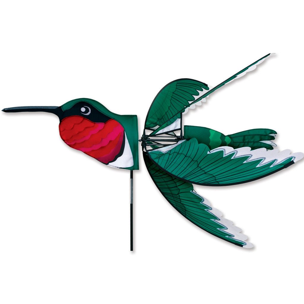 Lawn Spinner - 37" Ruby Throated Hummingbird - Picture Pretty KitesLawn Spinner - 37" Ruby Throated HummingbirdGarden Art, windsocks, and wind spinners;Garden Art, windsocks, and wind spinners/Outdoor Decor;Brands/PremierPR25111Picture Pretty KitesPR25111630104251116Lawn Spinner - 37" Ruby Throated Hummingbird
