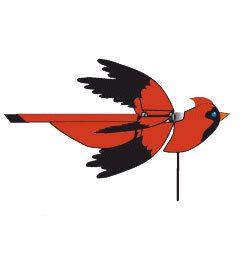 Lawn Spinner (Cardinal) - Picture Pretty KitesLawn Spinner (Cardinal)Garden Art, windsocks, and wind spinners;Garden Art, windsocks, and wind spinners/Outdoor Decor;Brands/PremierPR25101Picture Pretty KitesPR2510146130913Lawn Spinner (Cardinal)