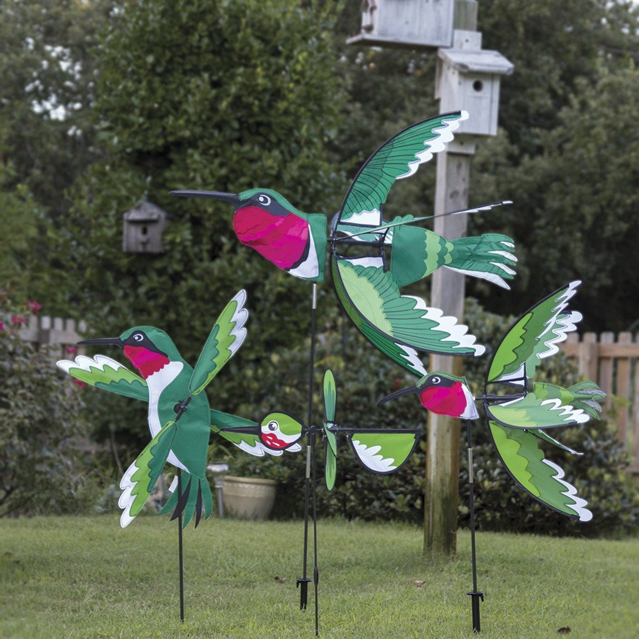 Hummingbird Kite Lawn Spinner - Hummingbird Whirligig – Picture Pretty Kites
