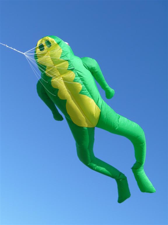 Le Frog 4.2M Inflatable - Picture Pretty KitesLe Frog 4.2M InflatableSingle Line Kites/Specialty Kites;Bargain Bin;Brands/Premier KitesPR13841 /T8Picture Pretty KitesPR13841 /T861204193Le Frog 4.2M Inflatable