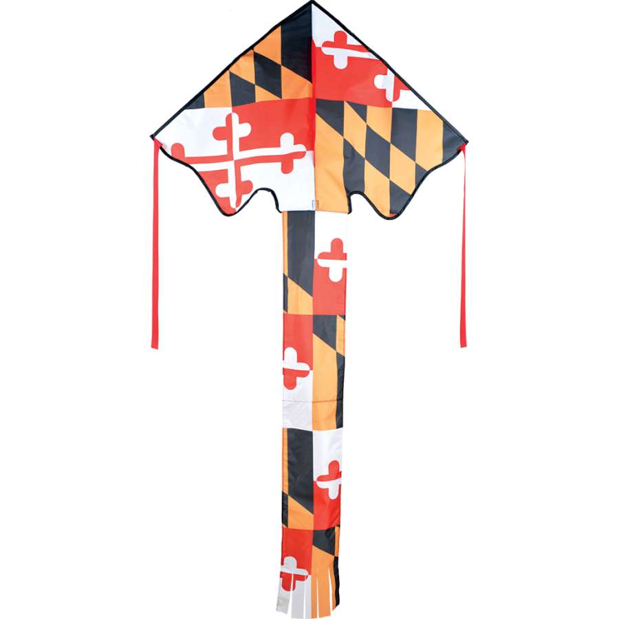 Lg. Easy Flyer Kite - Maryland Flag - Picture Pretty KitesLg. Easy Flyer Kite - Maryland FlagSingle Line Kites;Single Line Kites/Delta Kites;Brands/Premier KitesPR44095 / B18Picture Pretty KitesPR44095 / B1891865313Lg. Easy Flyer Kite - Maryland Flag