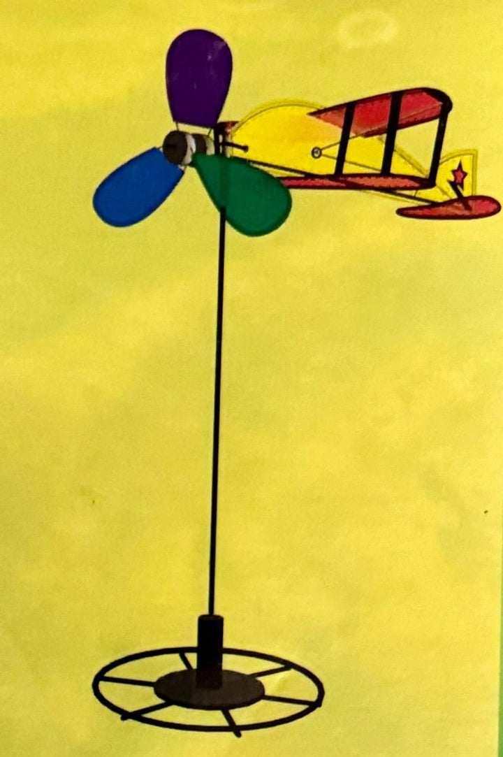 Mini Biplane - Picture Pretty KitesMini BiplaneGarden Art, windsocks, and wind spinners;Garden Art, windsocks, and wind spinners/Outdoor Decor;Brands/Go Fly A KiteGF33316 /T9Picture Pretty KitesGF33316 /T944689121Mini Biplane