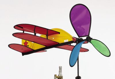 Mini Biplane - Picture Pretty KitesMini BiplaneGarden Art, windsocks, and wind spinners;Garden Art, windsocks, and wind spinners/Outdoor Decor;Brands/Go Fly A KiteGF33316 /T9Picture Pretty KitesGF33316 /T944689121Mini Biplane